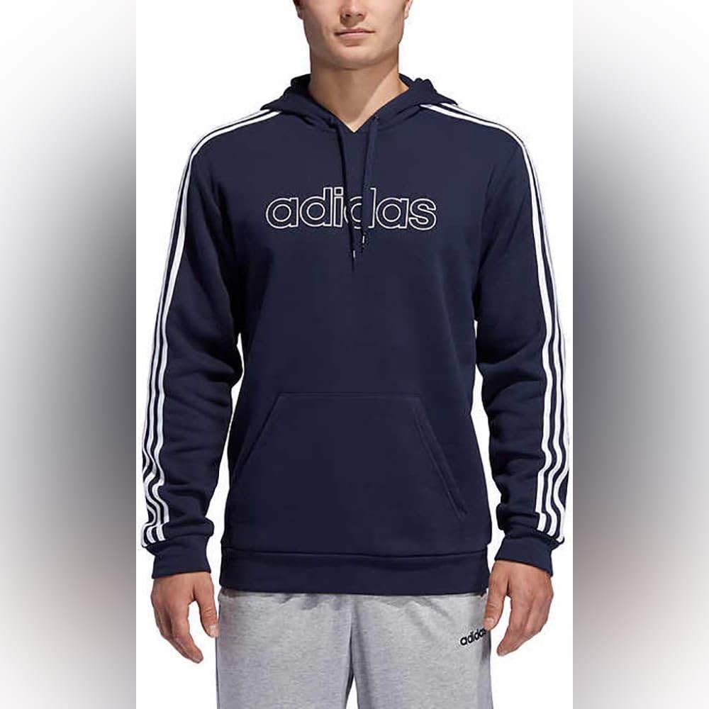 Adidas Dark Blue Hoodie with Logo